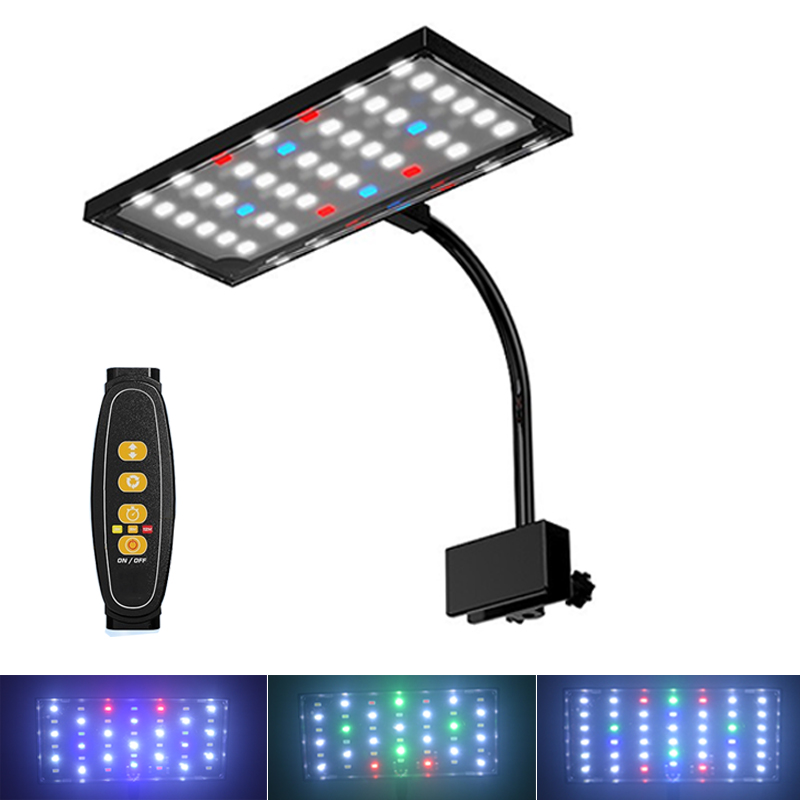 Aquarium Plant Growth - مصباح LED لحوض السمك يعمل عبر