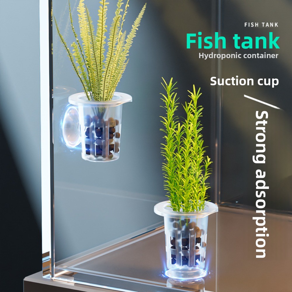 Aquarium Plant Growth - 10 قطع من أواني الزراعة المائية