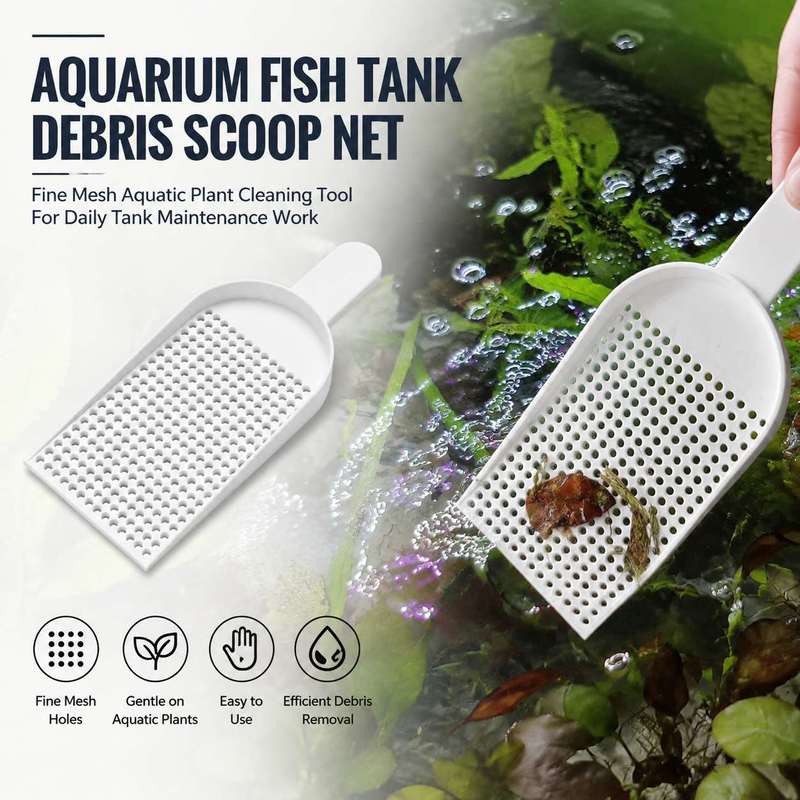 Planted Aquarium Cleaning - شبكة تنظيف الحطام لحوض السمك ذات