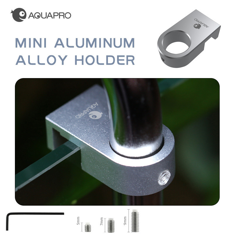 Aquarium Plant Holder - حامل سبائك الألومنيوم المصغرة لحوض السمك