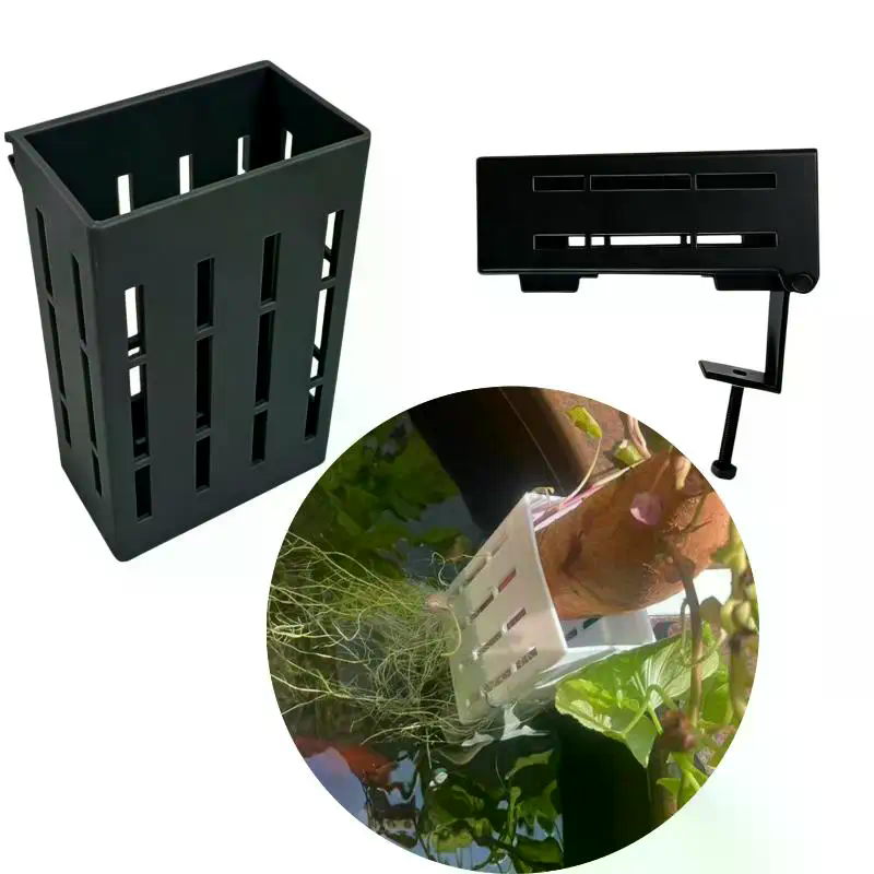 1 قطعة سلة دعم للزراعة المائية - مراجعة Aquarium Plant Holder وسعره
