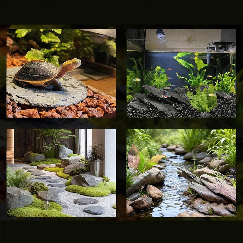رقائق صخرية للأحواض المائية 50 - مراجعة Planted Aquarium Hardscape وسعره