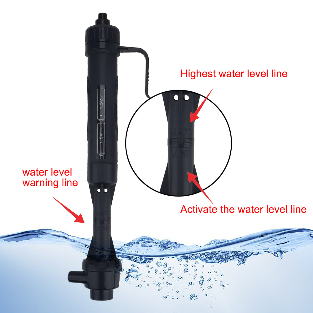 مضخة تغيير المياه الكهربائية أ - مراجعة Planted Aquarium Cleaning وسعره