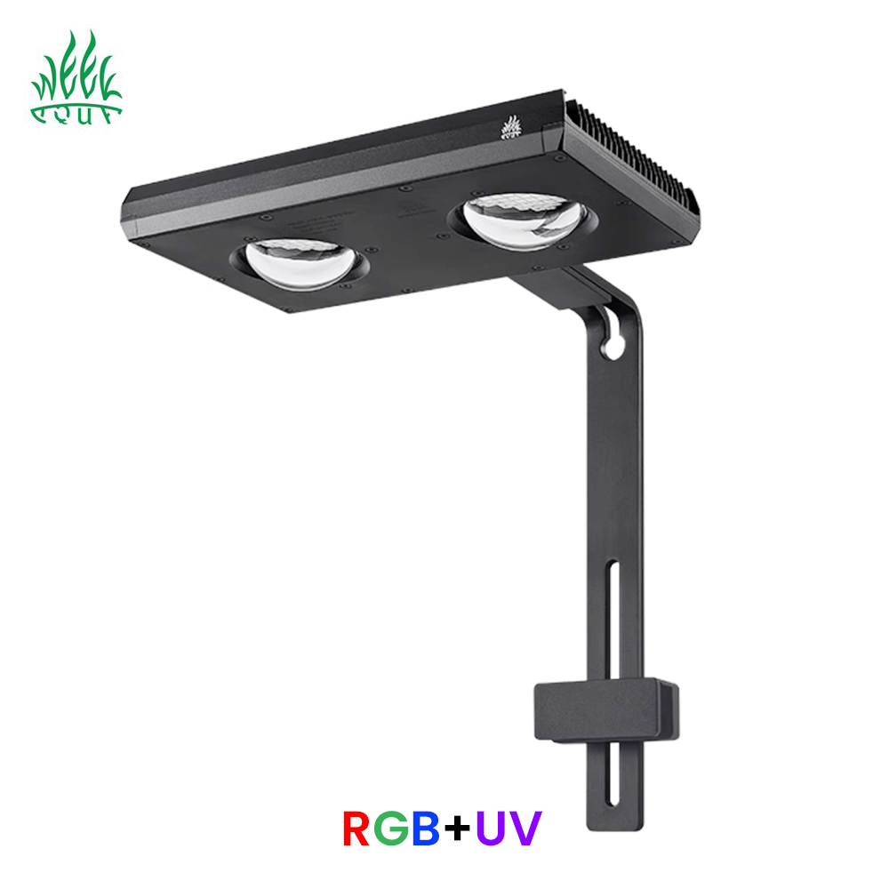 مصباح حوض السمك LED ويك أكوا Z - مراجعة Planted Aquarium Uv Light وسعره