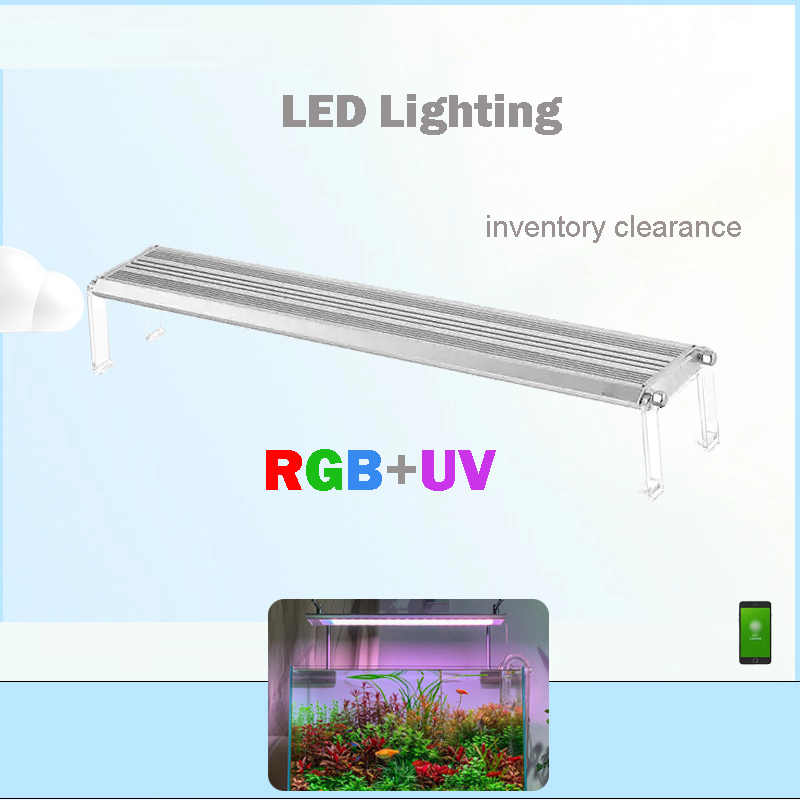 Led الإضاءة 60 سنتيمتر 80 سنتي - مراجعة Planted Aquarium Uv Light وسعره