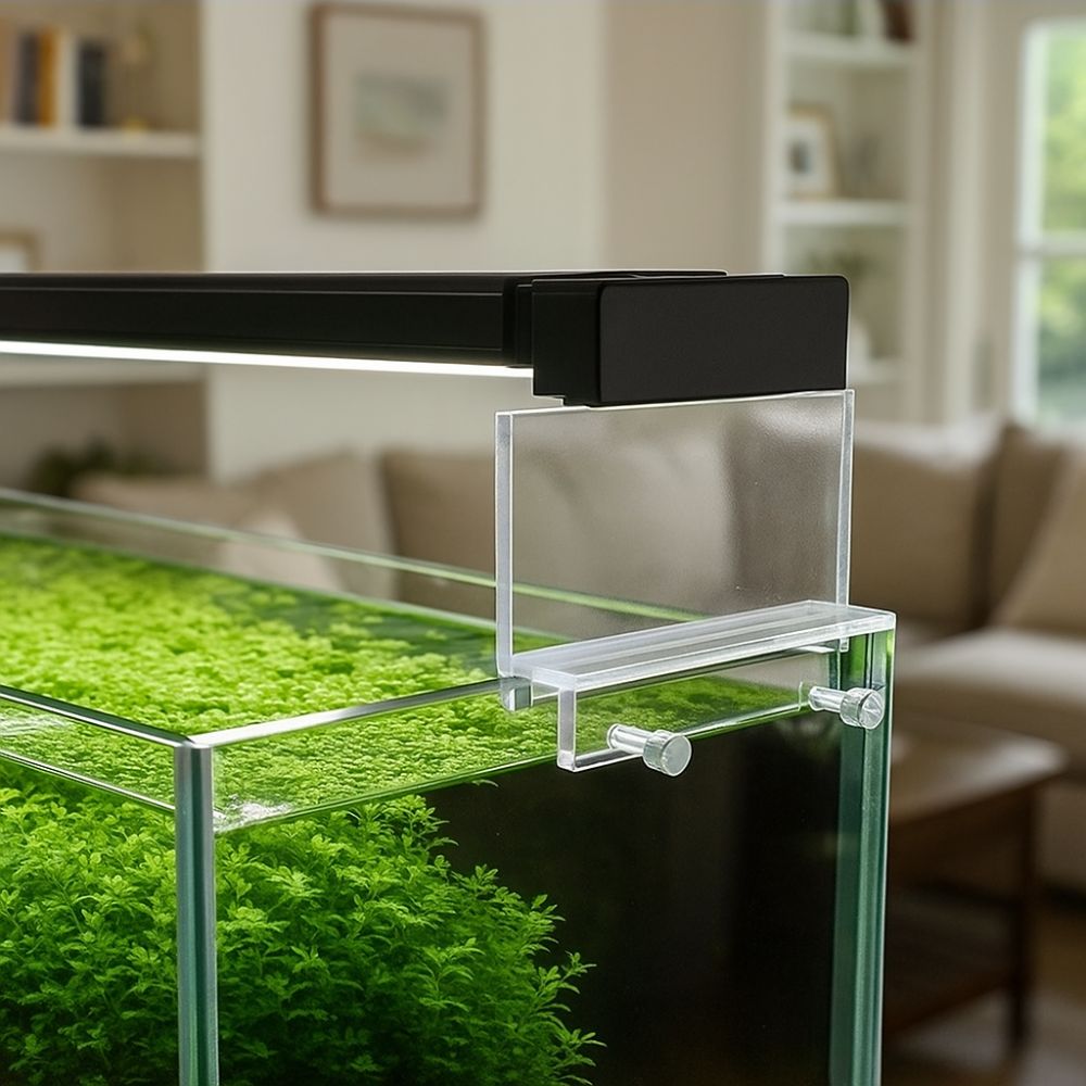 حامل إضاءة LED شفاف من الأكريل - مراجعة Aquarium Plant Holder وسعره