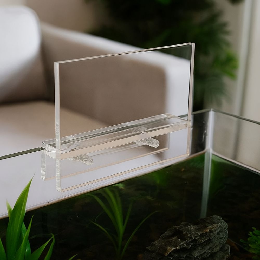 حامل إضاءة LED شفاف من الأكريل - مراجعة Aquarium Plant Holder وسعره