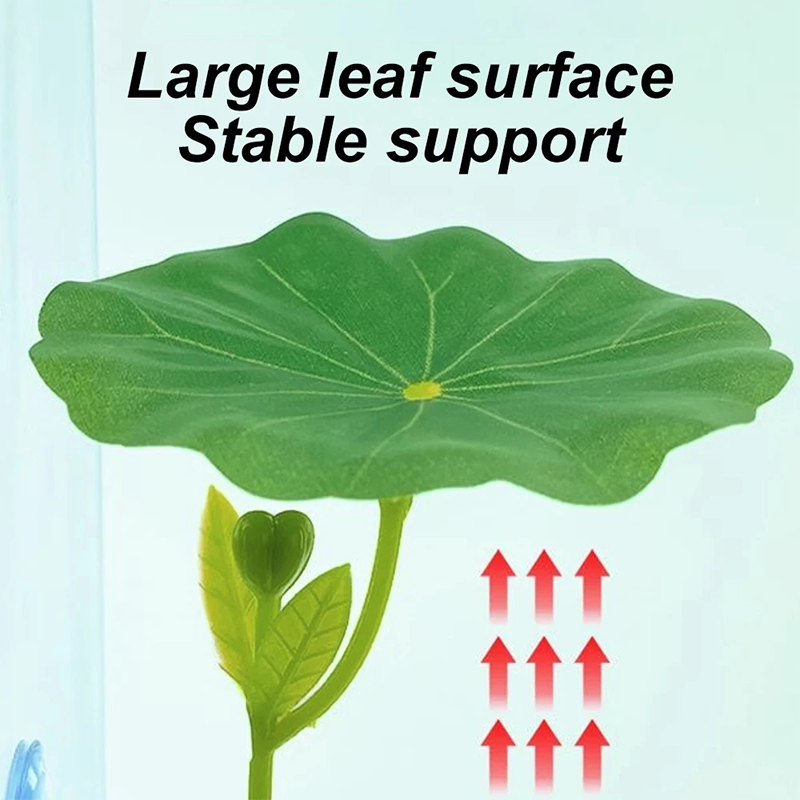 1 قطعة أرجوحة أوراق خضراء لسمك - مراجعة Planted Aquarium For Betta وسعره