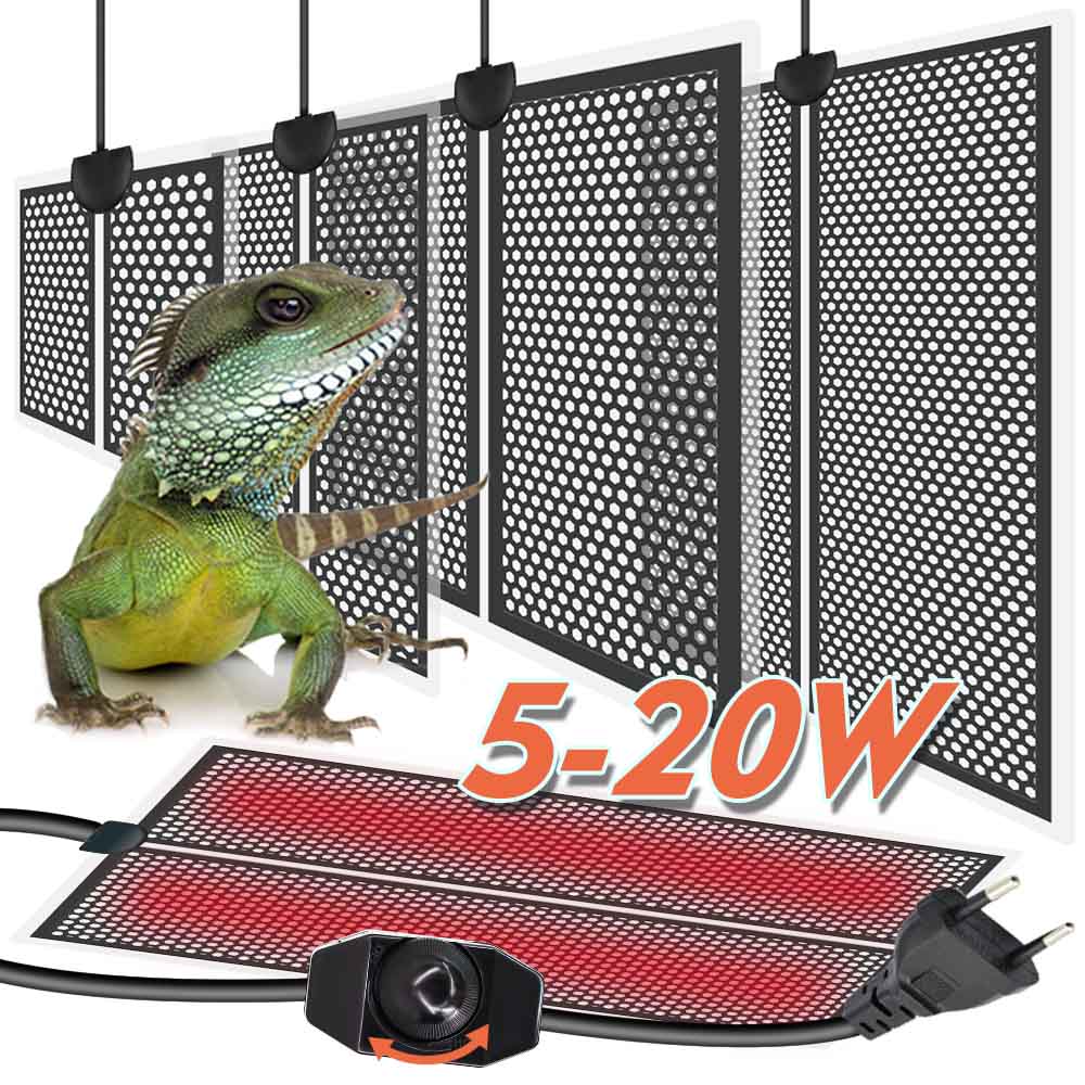 5/7/14/20 واط الزواحف الحرارة  - مراجعة Planted Aquarium Heater وسعره