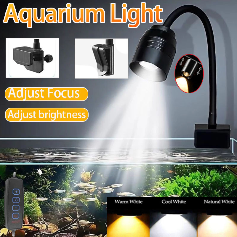 USB حوض السمك ضوء نباتات الإضا - مراجعة Aquarium Plant Growth وسعره