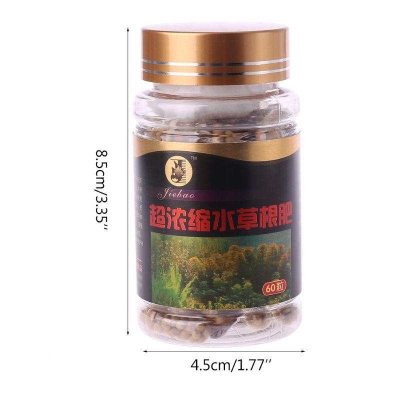 60 قطعة كبسولات جذر النباتات أ - مراجعة Aquarium Plant Root Fertilizer وسعره