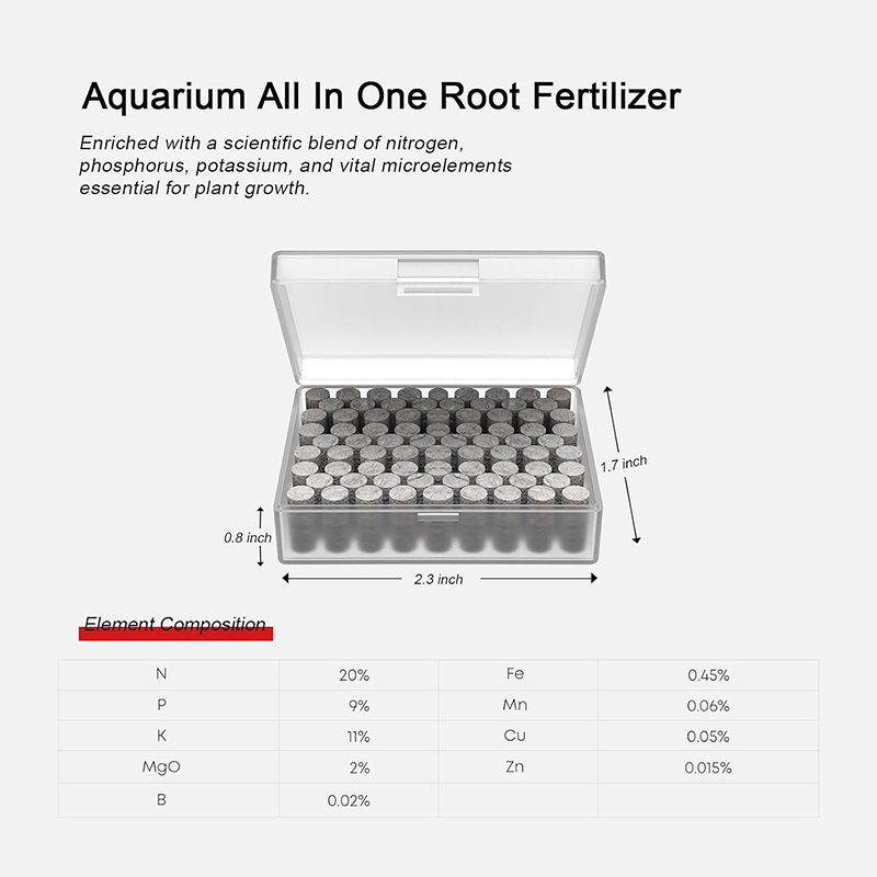FZONE علامات التبويب الجذر الم - مراجعة Aquarium Plant Root Fertilizer وسعره