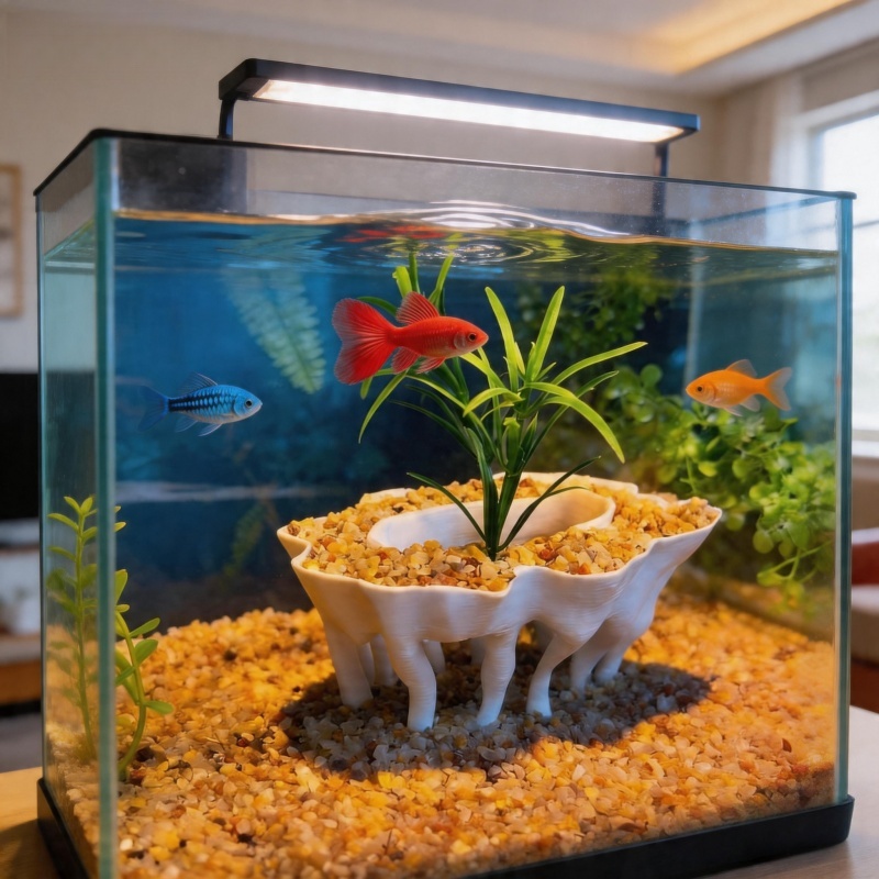 نباتات حوض السمك المطبوعة ثلاث - مراجعة Aquarium Plant Growth وسعره