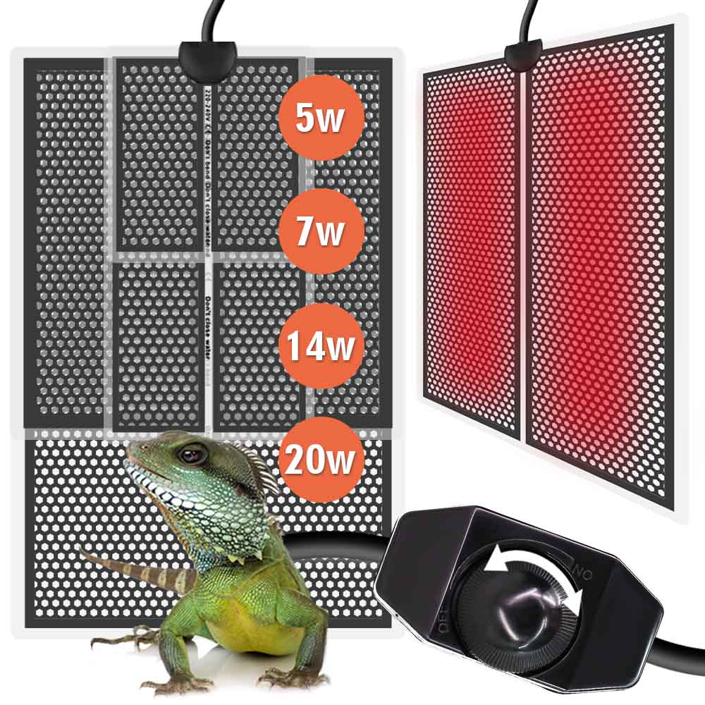 حصيرة الحرارة الزواحف للنباتات - مراجعة Planted Aquarium Heater وسعره