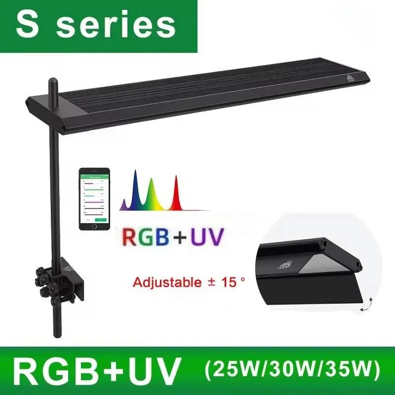 إضاءة حوض السمك S300/400/450Pr - مراجعة Planted Aquarium Uv Light وسعره